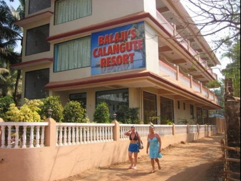 Hotel Balaji Calangute Resort Exteriör bild